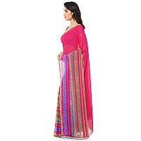 Kashvi saree Georgette with Blouse Piece Saree (1164_3_Multicoloured_Free Size)