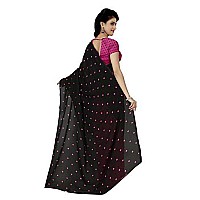 Kashvi sarees Georgette with Blouse Piece Saree (1262_1_Multicoloured_Free Size)