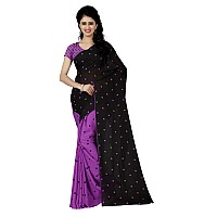 Kashvi sarees Georgette with Blouse Piece Saree (1262_4_Multicoloured_one Size)