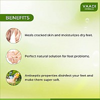 Vaadi Herbals Foot Cream, Clove and Sandal Oil, 150g