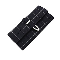 Mac Lawrence Fashion Girls Women's Wallet/Clutch/Purse (Black)