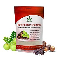 Havintha Natural Hair Shampoo with Amla, Reetha and Shikakai Powder, 227g