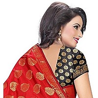 Indian Fashionista Soft Cotton Banarasi Silk Saree For Women Sarees Beautiful For Women saree free size with blouse piece