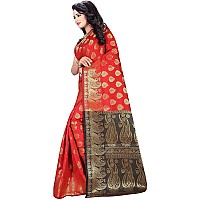 Indian Fashionista Soft Cotton Banarasi Silk Saree For Women Sarees Beautiful For Women saree free size with blouse piece