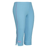 Ocean Race Women Cotton Capri34 Th Pantaqua Blue102656Xl Regular