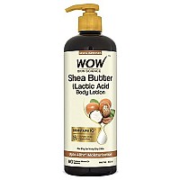 WOW Shea Butter & Cocoa Butter Moisturizing Body Lotion - Deep Hydration - No Mineral Oil, Parabens, Silicones, Color & PG - 300mL