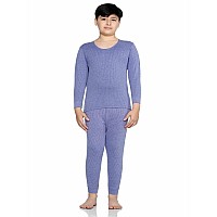 Bodycare Insider Kids Thermal Top Bottom Set Dark Blue 34 Years