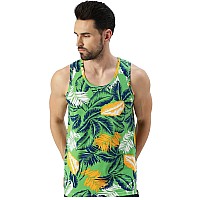 Veirdo Mens Solid Regular Fit Vest (TSH_G4_B102BASIC_L_Multicolour