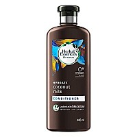 Herbal Essences Coconut Milk Conditioner For Hydration, No Paraben, Colorants & Gluten For Damaged Hair, 400ml