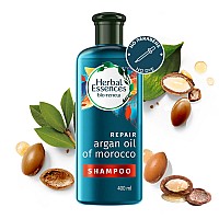 Herbal Essences Moroccan Argan Oil Shampoo For Frizz Free, Soft Hair. With Argan Oil For Hair. Paraben Free , 400 Ml