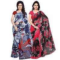 Anand Sarees Womens Georgette Saree (Combo_1152_1_1370_Multicoloured)