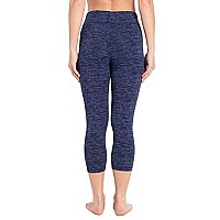 Jockey Womens Slim Fit Cotton Capri 1391Imperial Blue Marlsmallblues