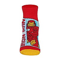 Supersox Ankle Disney Avenger Socks For Kids Made With Breathable Anti Odour Moisture Absorbent Combed Cotton With A Extra Dur