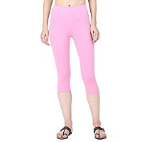 Robinbosky Premium Cotton Lycra Stretchable Capris Leggings Mpinklady