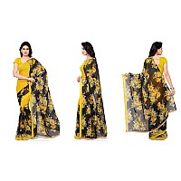 Anand Sarees Georgette with Blouse Piece Saree (P2_1152_2_1370_Multicoloured_One Size)