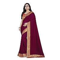 Arriva Fab Georgette with Blouse Piece Saree Riva733GreenFree Size