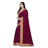 Arriva Fab Georgette with Blouse Piece Saree Riva733GreenFree Size