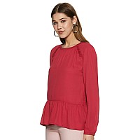 Marks & Spencer womens Regular Blouse (T415623K_ROWAN M (10))