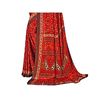 Jaanvi fashion Womens Crepe Silk Printed Saree With Blouse(ethnic-angle-8501-a,Red)