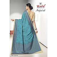 Vimla Womens Mysore Silk Art Saree (2425_24_Turquise)