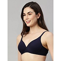 Enamor A039 Perfect Coverage Supima Cotton Tshirt Bra Padded Wirefree Medium Coverage