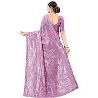 Florely Womens Pure Georgette Saree (Satarionion_Onion_Free Size_Purple)