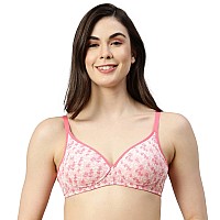 Enamor Nonwired Racerback Strap Lightly Padded Womens Tshirt Bra