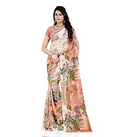 Anand Sarees Womens Bhagalpuri Georgette Saree with Blouse Piece (COMBO_1287_1499_Multicolour)