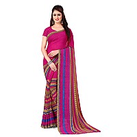 Kashvi sarees Georgette Saree with Blouse Piece(AS_1164_3)