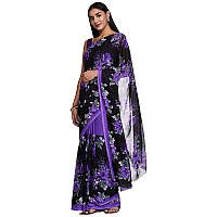 Kashvi Sarees Womens Georgette Saree (AS_1152_4_Purple)