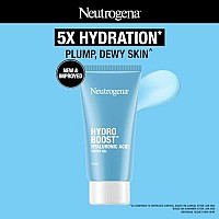 Neutrogena Hydro Boost Hyaluronic Acid Face Moisturizer 15ml | 24 hours long lasting Hydration | Oil free non sticky light water gel fast absorbing| Daily use | All Skin Types | For Men & Women 15ml