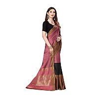 OM SAI LATEST CREATION Soft Silk Saree For Women South Indian Saree For Women Silk Pink Gold