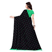 Kashvi Sarees Women Georgette Saree (Green)