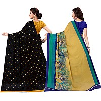 Anand Sarees Set of 2 Georgette Sarees with Blouse Piece(COMBO_AS_1262_5_1341)