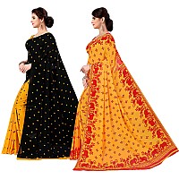 Anand Sarees Set of 2 Georgette Sarees with Blouse Piece(COMBO_AS_1262_5_1545_1)