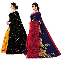 Anand Sarees Set of 2 Georgette Sarees with Blouse Piece(COMBO_AS_1262_5_1336)