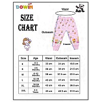 Dowin Unisex Baby Cotton Pajama Bottoms Soft Cozy And Comfortable Pack Of 6 Noddyxl