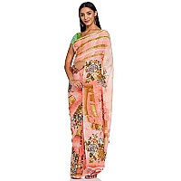 Anand Womens Combo of Georgette Sarees with Blouse Piece(PackSet of 2 sarees COMBO_AS_1080_1287)