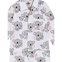 The Mom Store Kids Pajama Set Cotton Nightwearnight Suitsleepwear For Baby Baby Koala 12 Years