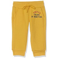 United Colors Of Benetton Boys Regular Casual Pants 30446Ecomiyellow10 Years11 Years