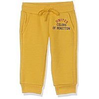 United Colors Of Benetton Boys Regular Casual Pants 30446Ecomiyellow9 Years10 Years