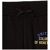 United Colors Of Benetton Boys Regular Casual Pants 30446Ecomiblack9 Years10 Years