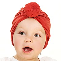 Syga Unisex Cotton Turban Hat Pack Of 1 Turbonheadwraporangeoranges