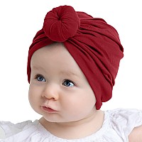 Syga Unisex Cotton Turban Hat Pack Of 1 Turbonheadwrapmaroonred Maroons