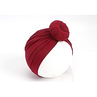 Syga Unisex Cotton Turban Hat Pack Of 1 Turbonheadwrapmaroonred Maroons