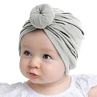 Syga Unisex Cotton Hat Pack Of 1 Piece Turbonheadwrapgreygreys