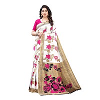 Yashika Womens Art Silk Saree DYNA Pink