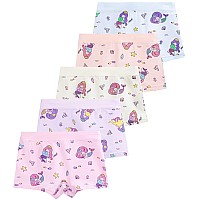 Booph Girls Underwear Cat Baby Toddler Panties 5 Pack Briefs Boyshort For 28Y Color D 57 Years