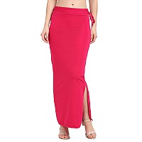 Confort Look Womens Neon Pink Microfiber Saree Shapewear (Confort Saree Shapewear NEON Pink XL)