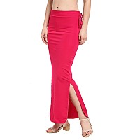 Confort Look Womens Neon Pink Microfiber Saree Shapewear (Confort Saree Shapewear NEON Pink XL)